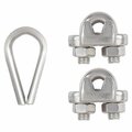 Homepage 0.25 in. Cable Clamp Set HO3255286